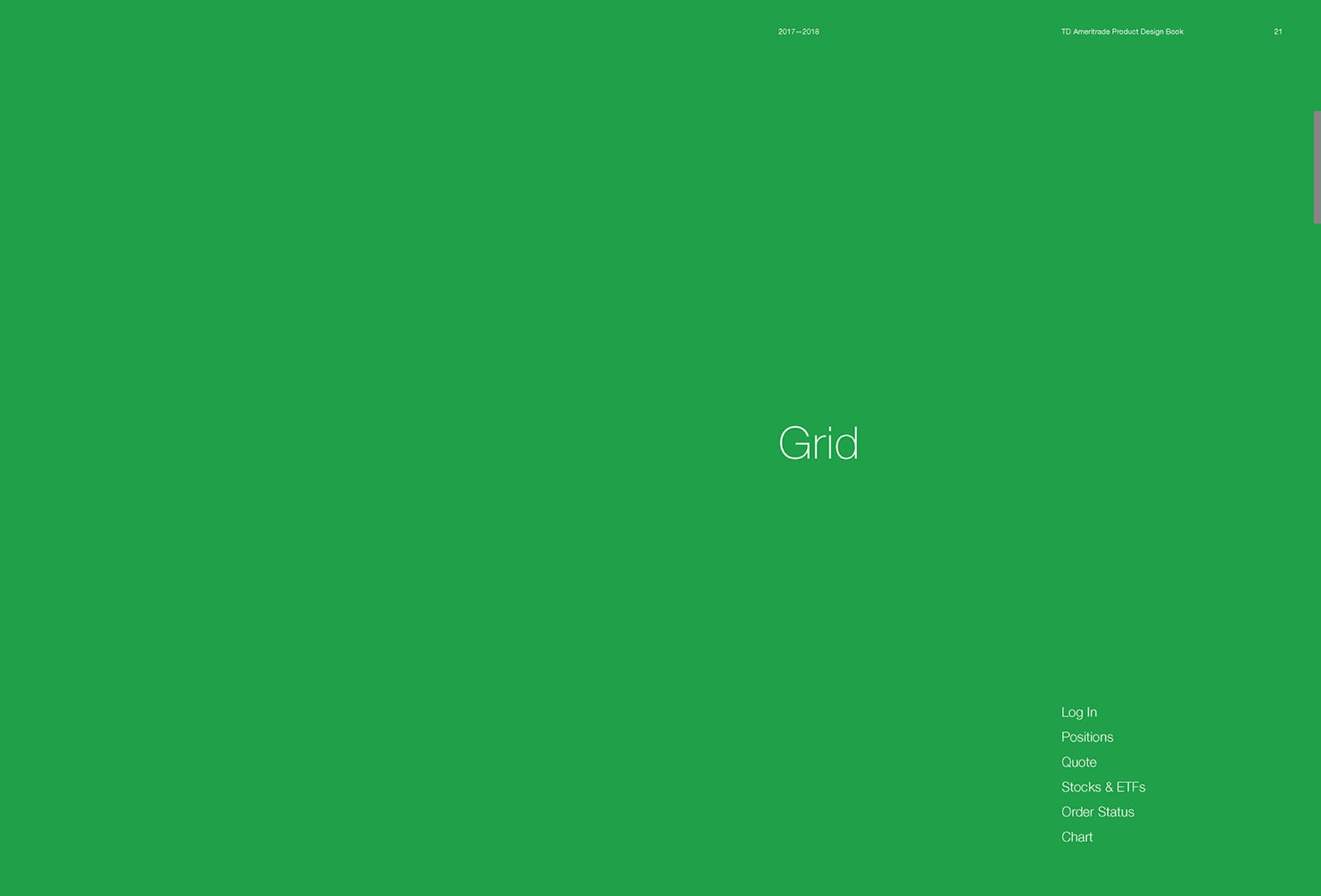 grid chapter title page